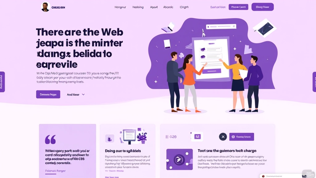 Creative agency blog with article listings